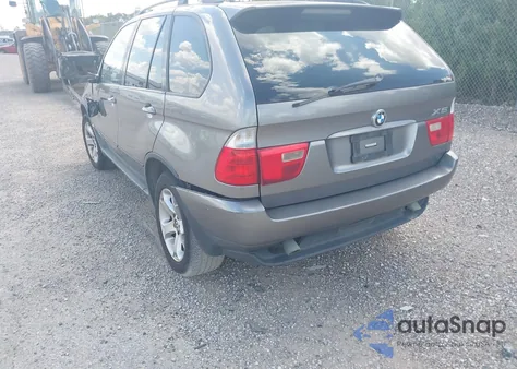 2005 BMW X5 3.0I из США, поврежденный, VIN 5UXFA13565LY03856